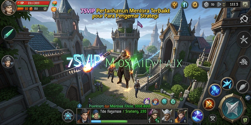 Tangkapan layar menampilkan aksi menarik dalam gameplay Tower Defense.