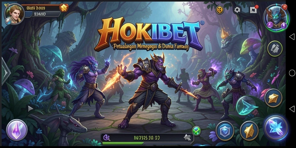 Gameplay HOKIBET yang menegangkan dan penuh warna.