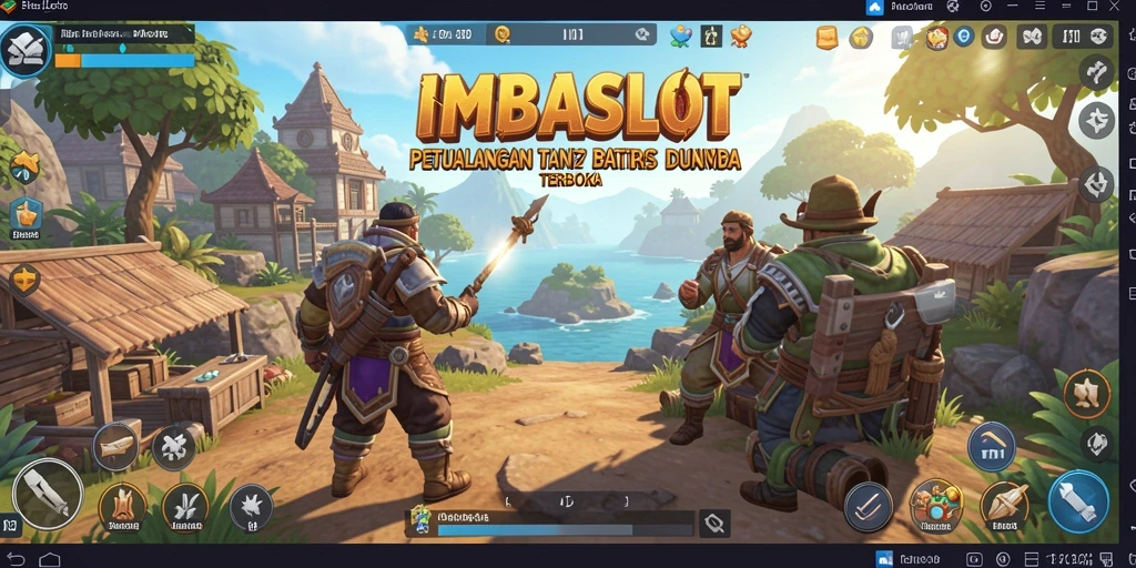 Tampilan gameplay IMBASLOT yang memukau dalam dunia Open World.