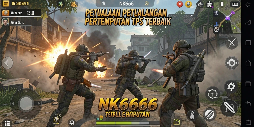 Tampilan yang mendebarkan dari pertempuran TPS di NK666.