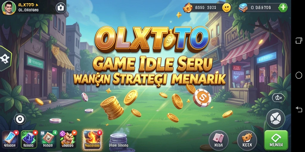 Tampilan gameplay OLXTOTO dengan pengelolaan bisnis yang menarik.