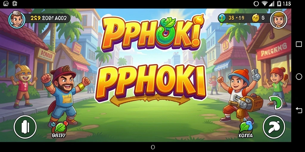 Tampilan gameplay seru PPHOKI dengan berbagai tantangan.