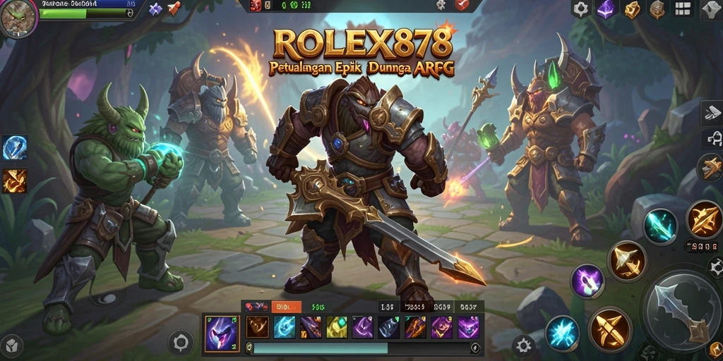 Tangkapan layar gameplay menunjukkan pertarungan mendebarkan dalam <strong>ROLEX878</strong>.