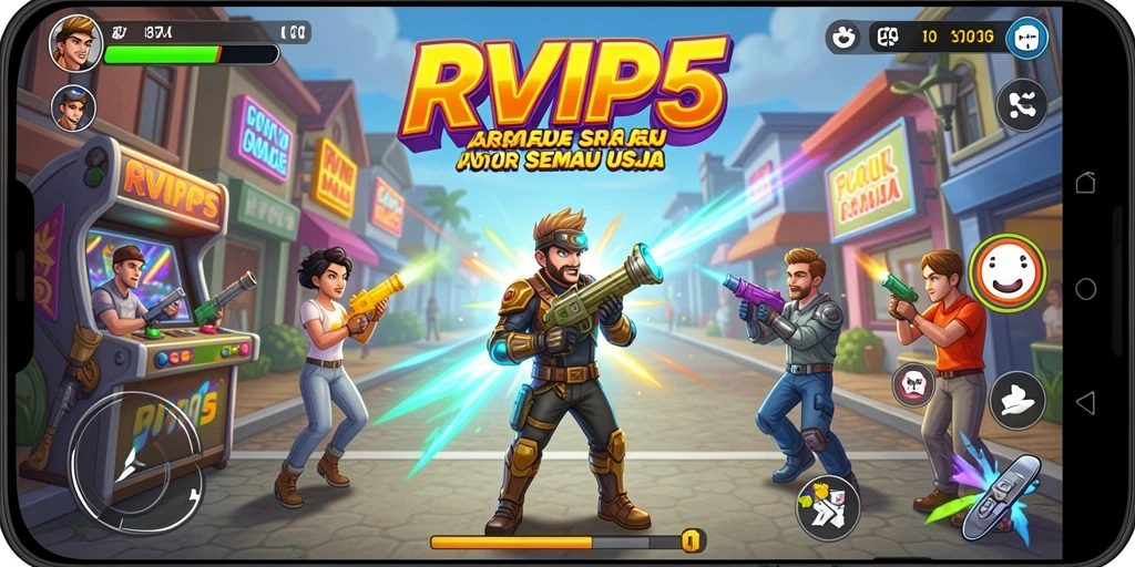 Tampilkan gameplay seru dan menantang dari RVIP5.