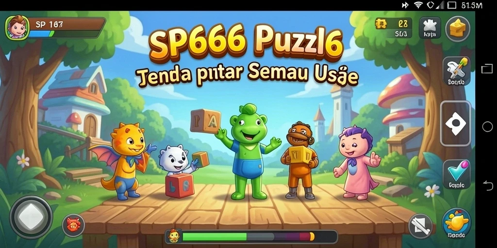 Tampilan gameplay SP666 yang menantang dan menarik.
